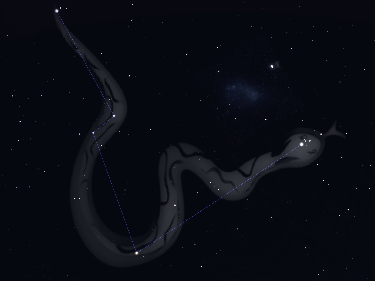 Sternbild Kleine Wasserschlange