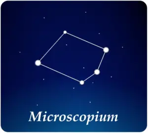 Sternbild Mikroskop
